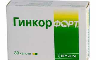 Отзывы пациентов о препарате Гинкор Форт при лечении геморроя